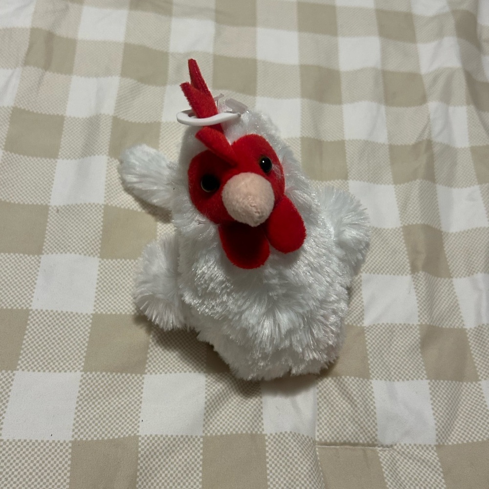 Fluffy Chicken Plushie